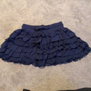 Navy blue skirt